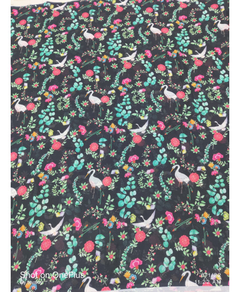 Georgette Digital Print