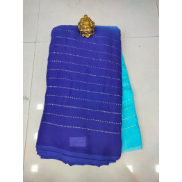 Designer Chinon Shifon  Saree  DGS008