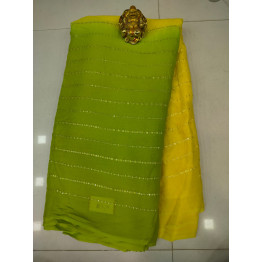 Designer Chinon Shifon  Saree DGS005