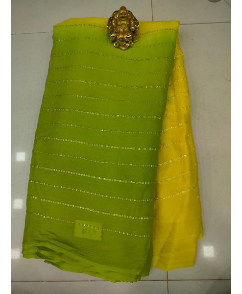 Designer Chinon Shifon  Saree DGS005