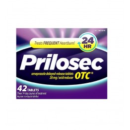 Prilosec OTC Frequent Heartburn Medicine Acid Reflux Reducer Tablets – Omeprazole – PPI