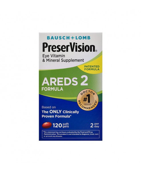 PreserVision AREDS 2 Formula Eye Vitamin Mineral Supplement Softgels